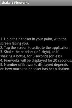 Shake 4 Fireworks游戲截圖1