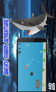 Angry Shark Adventure游戏截图2