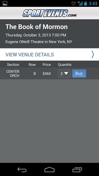 SE Tickets - Sports & Concerts游戲截圖3