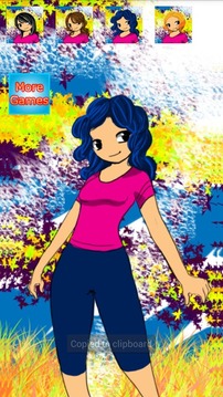 Taenieshas Hair Dressup游戲截圖3