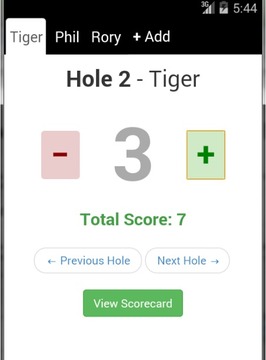 Golf Shot Counter游戲截圖1