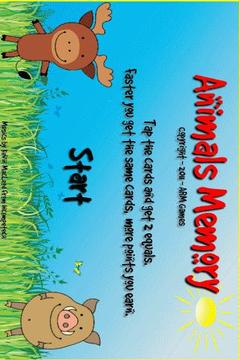 Animals Memory游戲截圖1