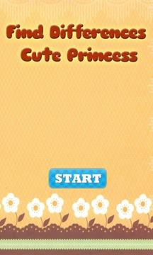 Find Differences Cute Princess游戲截圖1