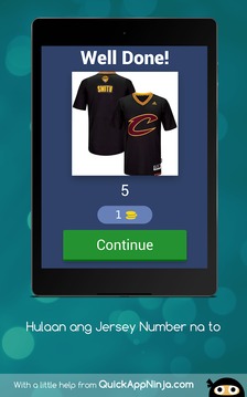 Basketball Jersey Number Quiz游戲截圖3