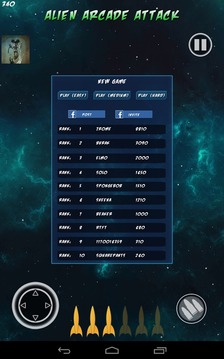 Alien Arcade Attack游戲截圖2