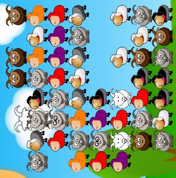 Goat & Cheep Match for Kids游戲截圖3
