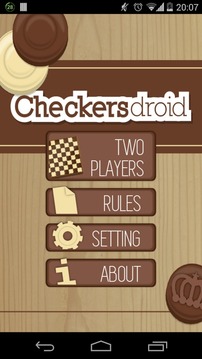 CheckersDroid - Checkers game游戲截圖1
