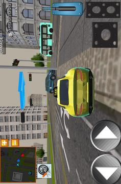 Taxi driver 3D Simulator Game游戲截圖1