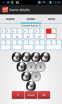 Tenpin Bowling Tracker Lite游戲截圖3