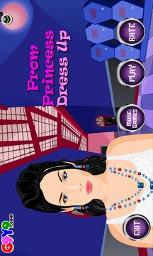 Prom Princess Dress up游戲截圖1