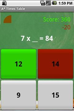 A* Times Table游戲截圖4