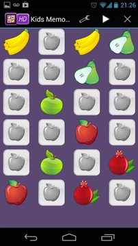 Kids Memory Game HD - FREE游戲截圖3