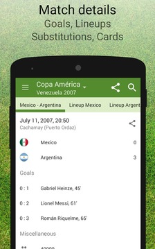 Copa América 2015 Schedule游戲截圖5