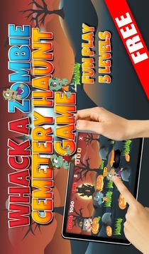 FREE Whack A Zombie Game游戲截圖1
