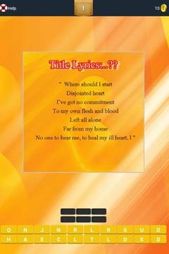 Guess Lyrics: Linkin Park游戲截圖2