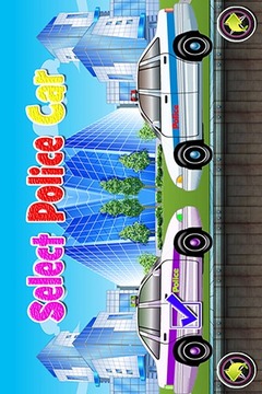 Police Car Wash Salon Game游戲截圖2