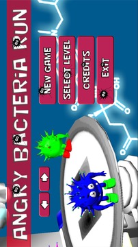 Angry Bacteria Run游戲截圖1