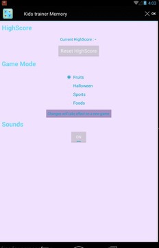 Kids Trainer Memory游戲截圖4