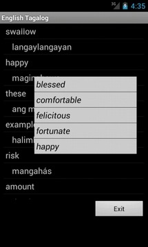 Learn English Tagalog游戲截圖5