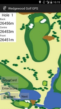 Wedgewood Golf GPS游戲截圖1