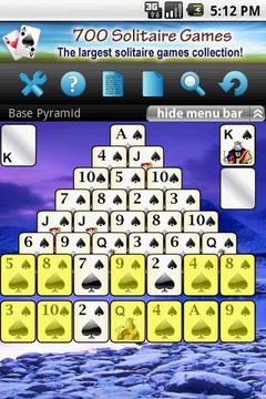14 Pyramid Solitaire Games游戏截图2