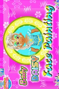 Baby Daisy Face Painting游戲截圖1