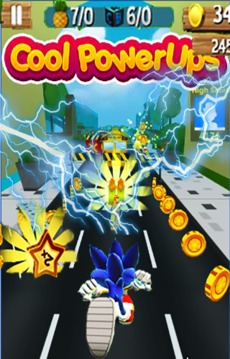Sonnic Dash : Legends Force 3D游戲截圖3