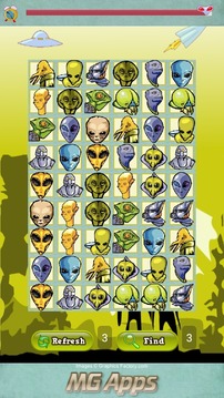 Aliens Invasion Match游戲截圖2