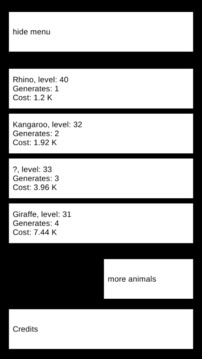 Infinity Jaguar Idle Clicker游戲截圖2