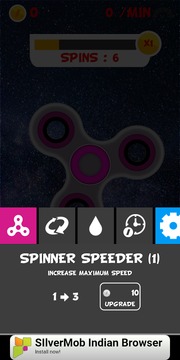Fidget spinner Super and fast游戲截圖2