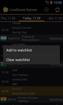 Livescore Football游戲截圖5