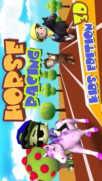 Horse Racing 3D (Kids Edition)游戲截圖1