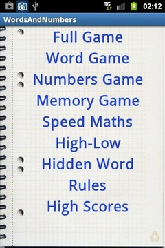 Words & Numbers游戲截圖1