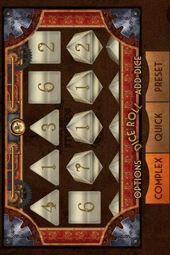 Steampunk Miracle Dice Roller游戲截圖2