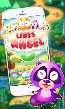 Birds Line Angel - Lines Saga游戲截圖1