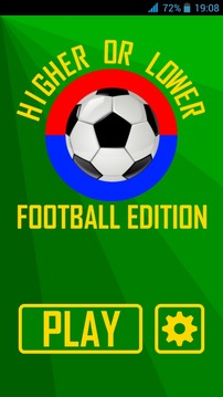Higher or Lower: Football游戲截圖1