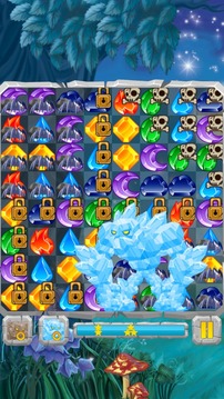 Moon Jewels - Match 3 Puzzle游戲截圖1
