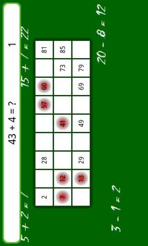 Bingo Math FREE游戲截圖1
