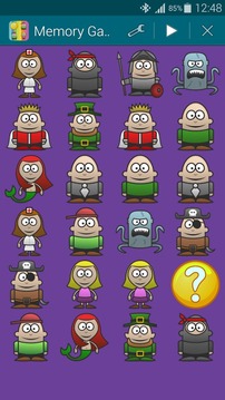 Characters, Memory Game(Pairs)游戲截圖4