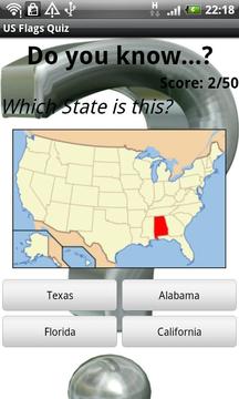US States Game!游戏截图1