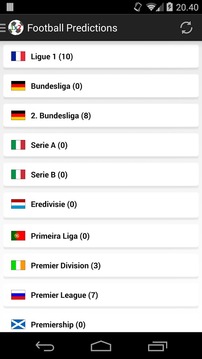 Football Predictions游戲截圖1