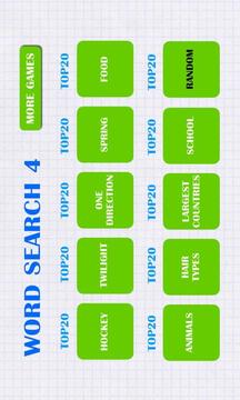 Word Search 4游戲截圖1