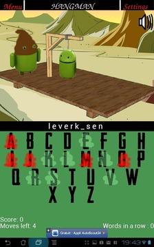 Hangman Highscore游戲截圖1