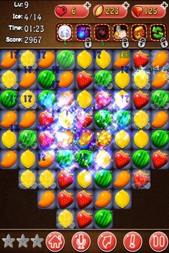 Fruit Saga Deluxe游戲截圖1