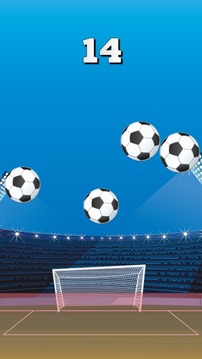 Super Soccer Ball Juggling游戲截圖4