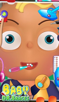 Baby Dr. Braces - Kids Game游戲截圖2