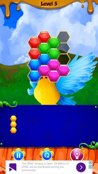 Bird Hexa Puzzle Classic游戲截圖2