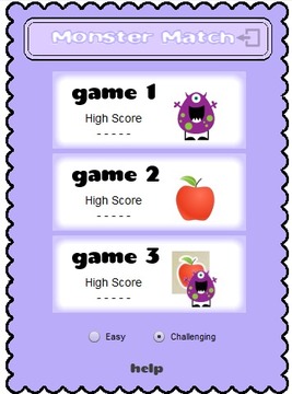 Monster Memory Match游戲截圖1