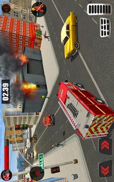 Firefighter Rescue Engine Simulator 2018游戲截圖4