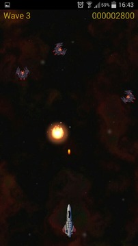 DroidScript Space Shooter DEMO游戲截圖3